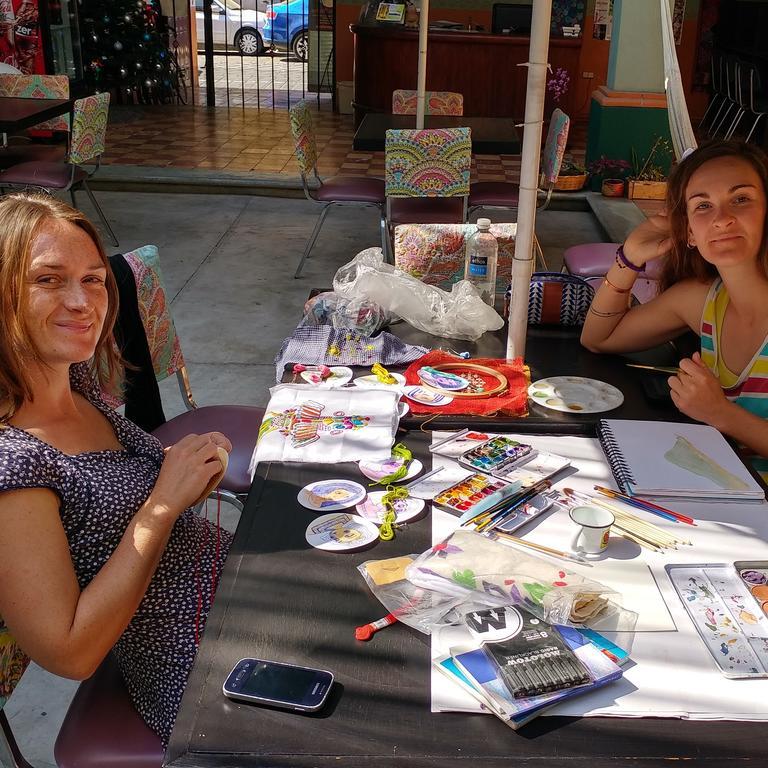 Hierba De Conejo Hostel 오아하카주 외부 사진