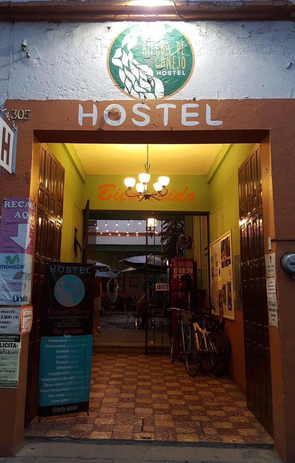 Hierba De Conejo Hostel 오아하카주 외부 사진